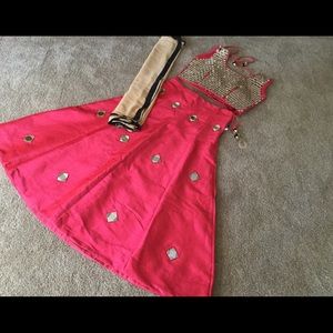 New Indian Lehenga chaniya Choli kuchi ghagra Sari